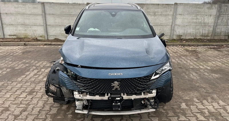 Peugeot 5008 cena 44900 przebieg: 38000, rok produkcji 2021 z Chodzież małe 379